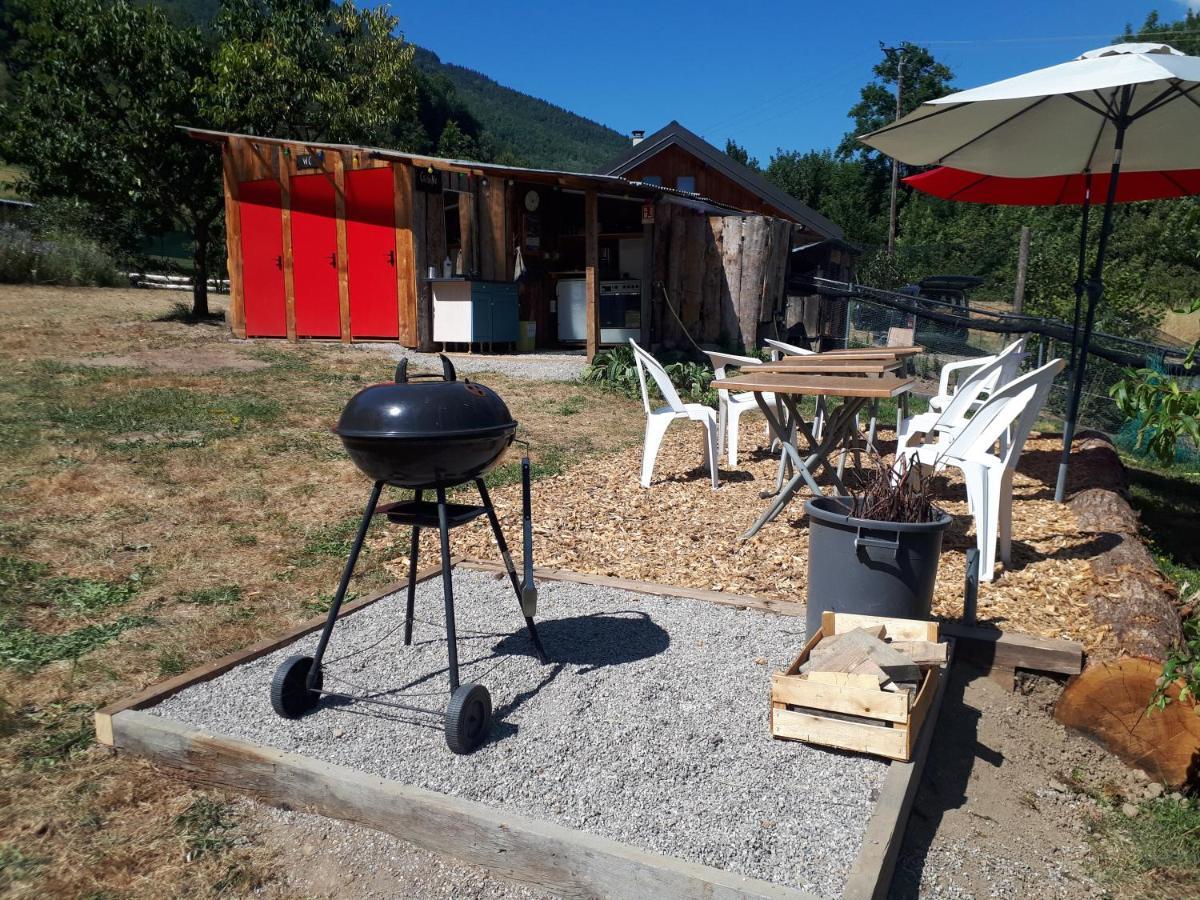Maurienne Outdoor - Nuit Insolite En Yourte En Savoie Saint-Georges-Des-Hurtieres Екстериор снимка